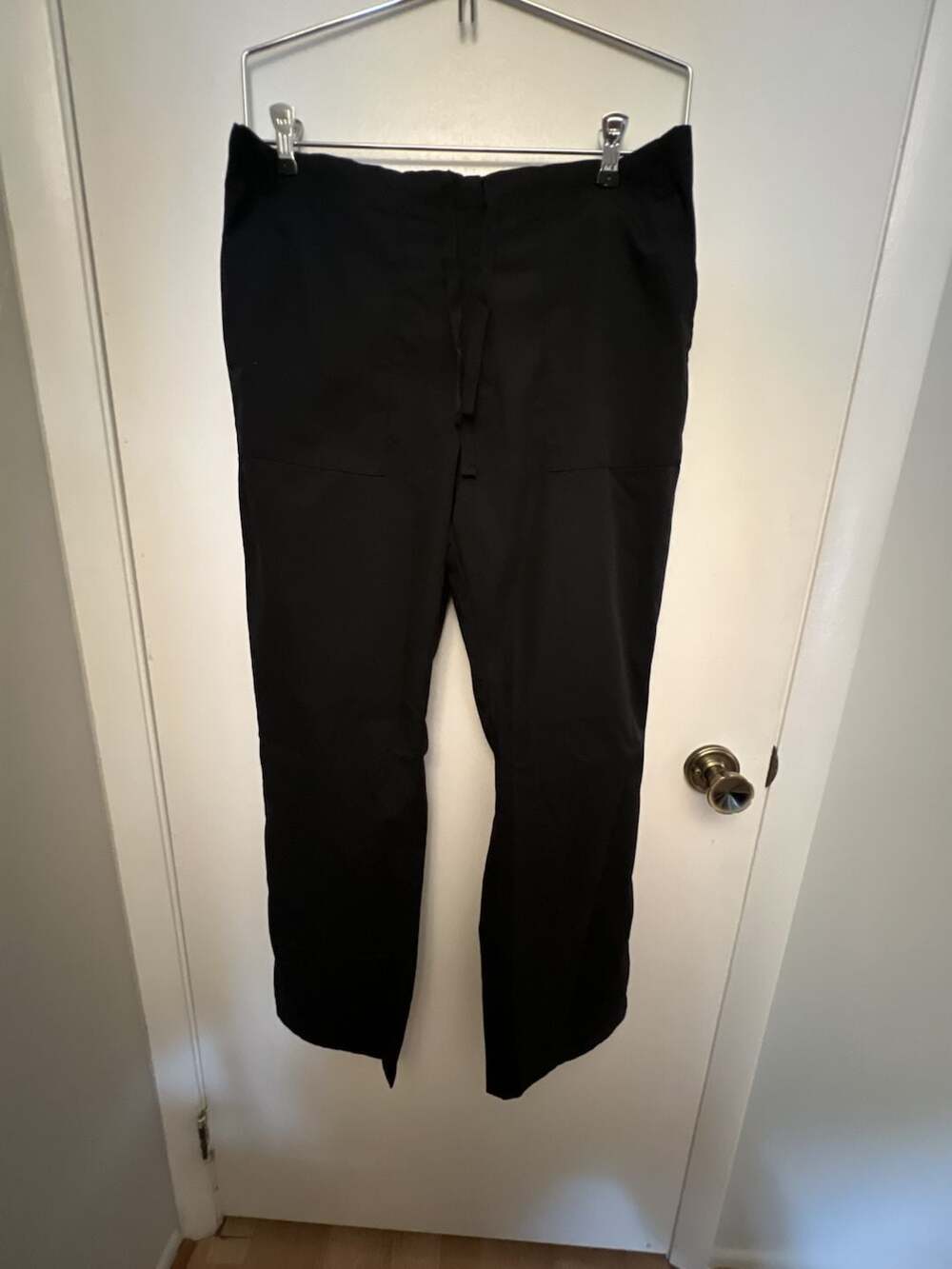 TRU Uniform Scrub Pants Black Elastic Waist Size Large